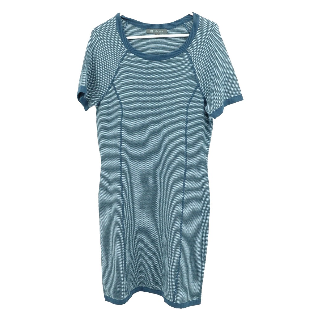 Title Nine Sweater Dress SZ M Improv Athleisure Athleticwear Activewear Cozy